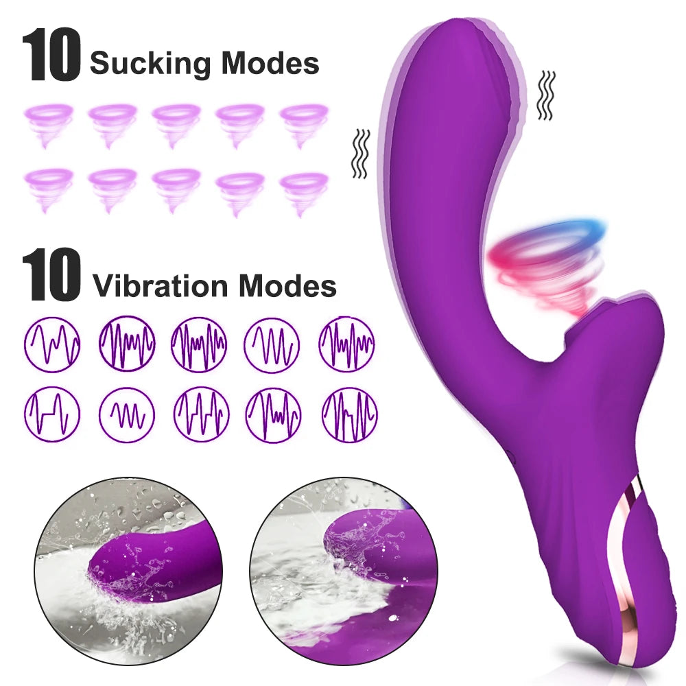Luxury Clitoral Sucking Vibrator